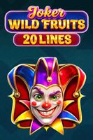 Joker Wild Fruits: 20 Lines